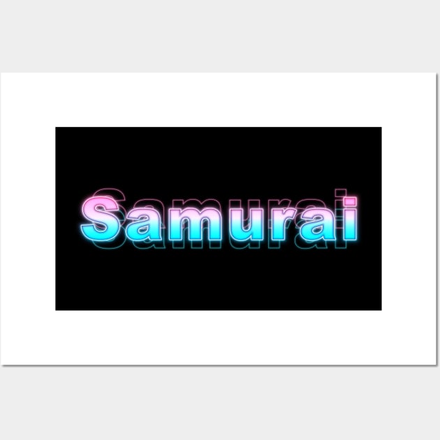 Samurai Wall Art by Sanzida Design